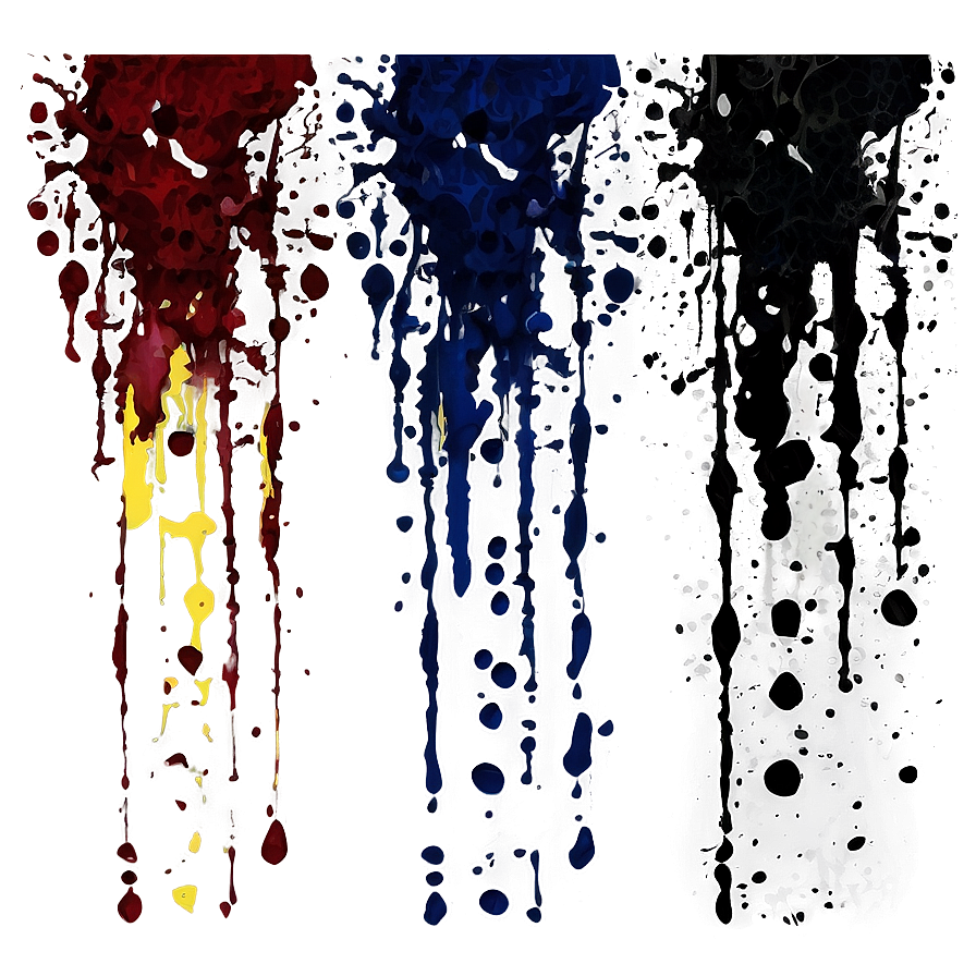 Black Splatter Artistic Expression Png 06262024