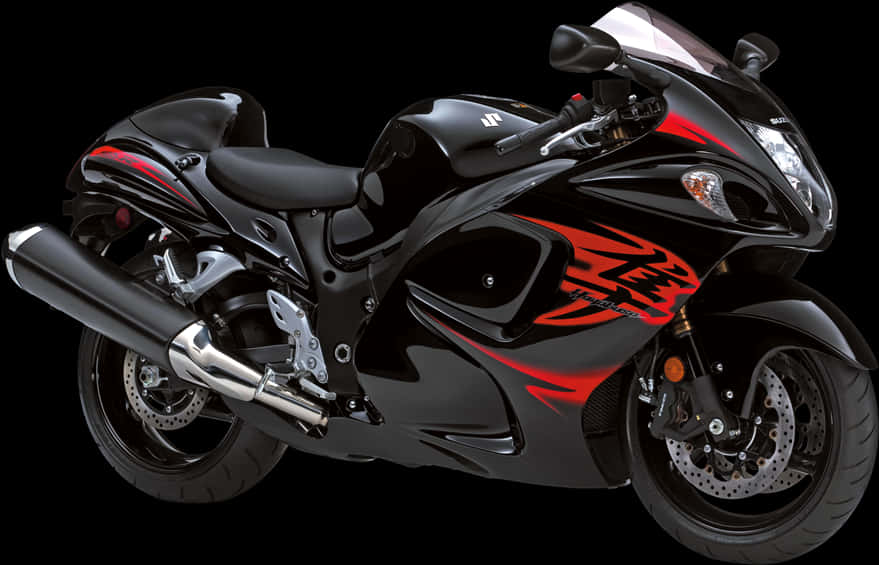 Black Sport Motorcycle H D