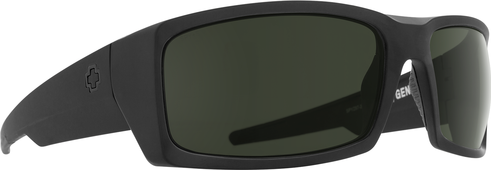 Black Sport Sunglasses Profile View