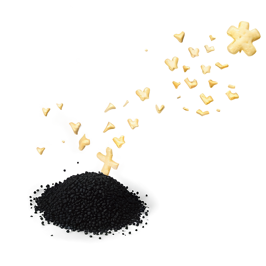 Black Sprinkles Png 2