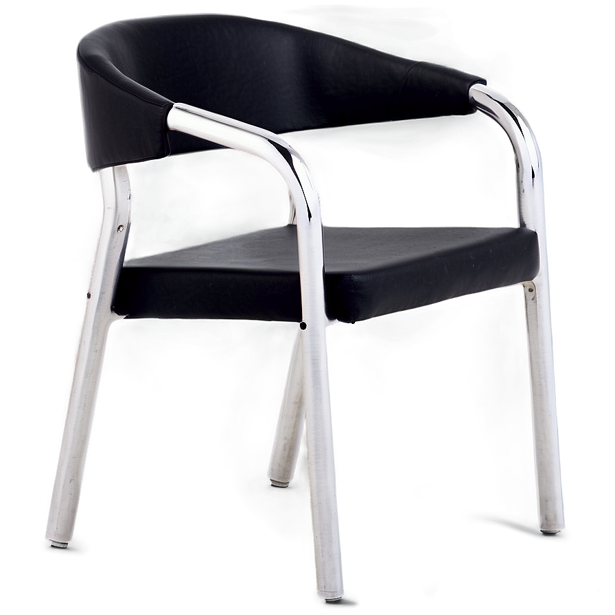 Black Stacking Chair Png Nip