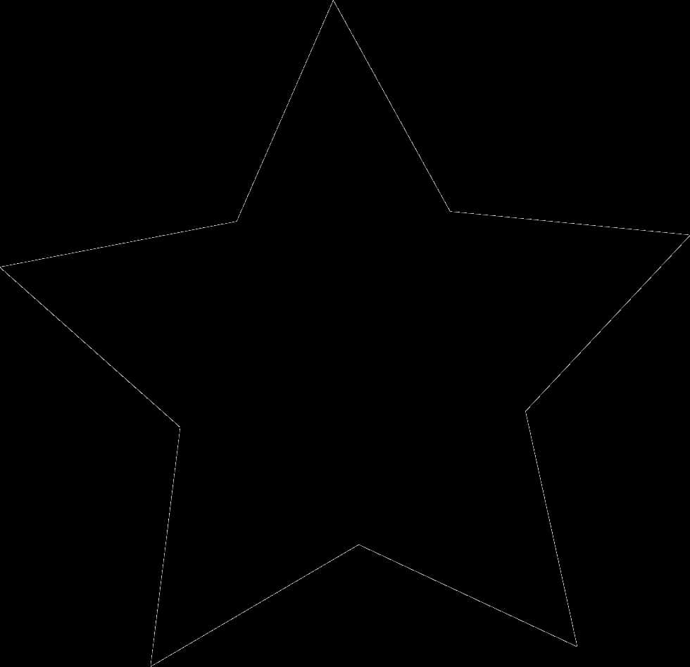 Black Star Outline