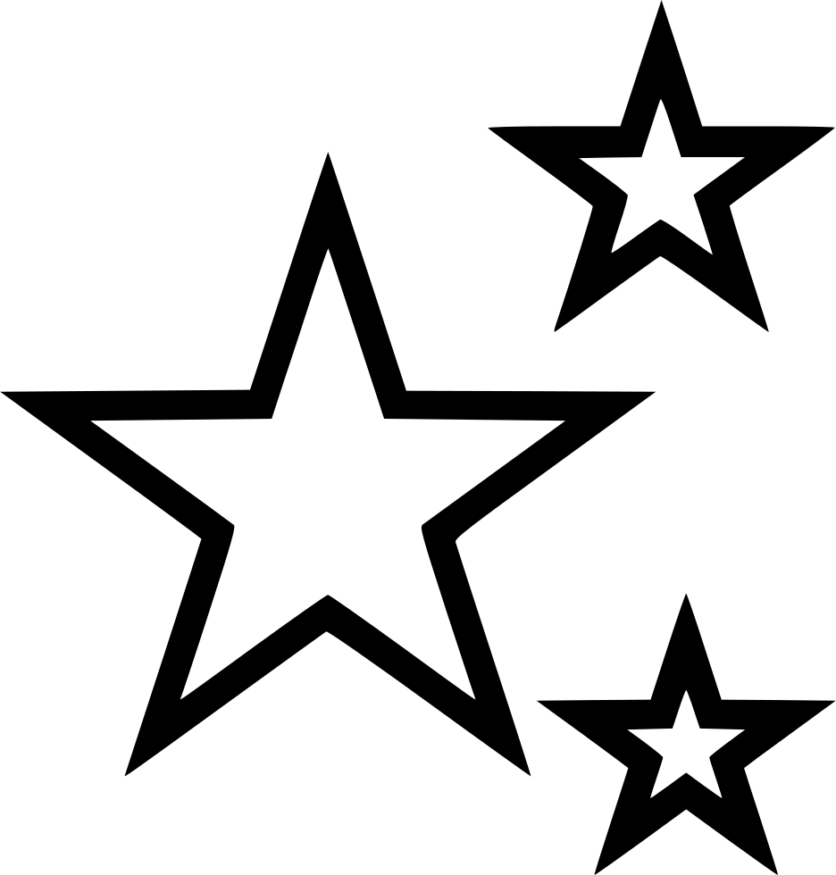 Black Star Tattoo Design