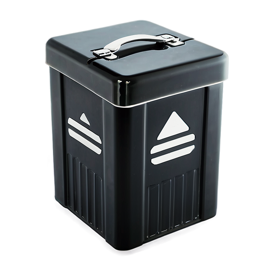 Black Storage Box Png Mhf