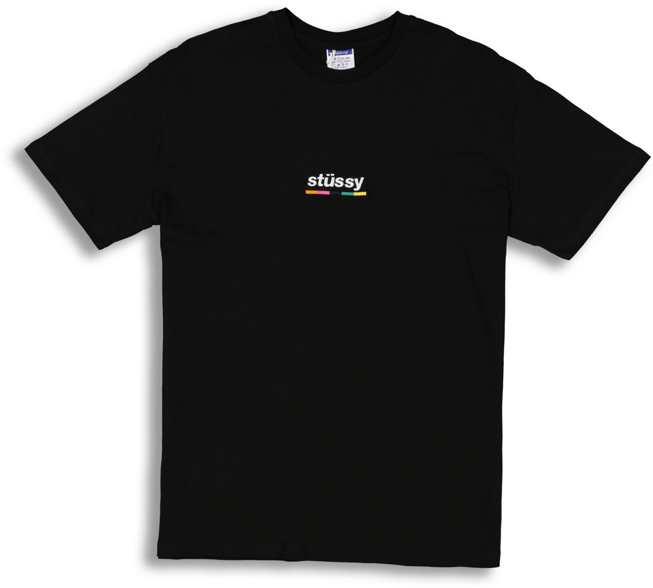 Black Stussy Logo T Shirt
