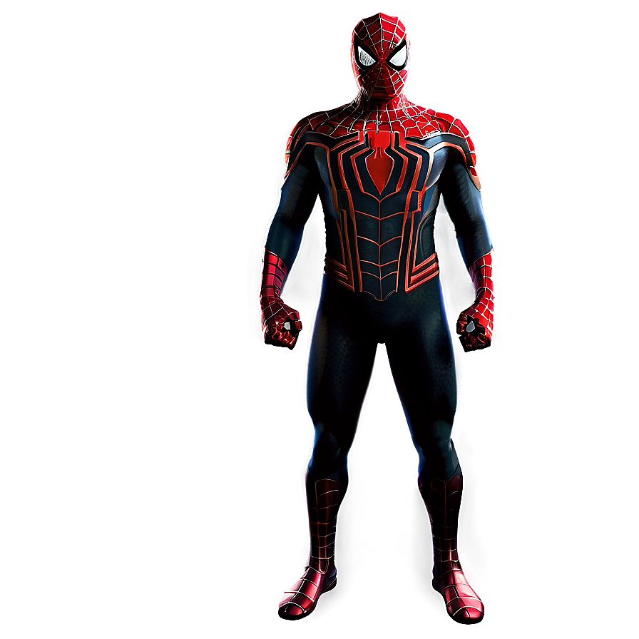 Black Suit Spider Man Png Kiy61