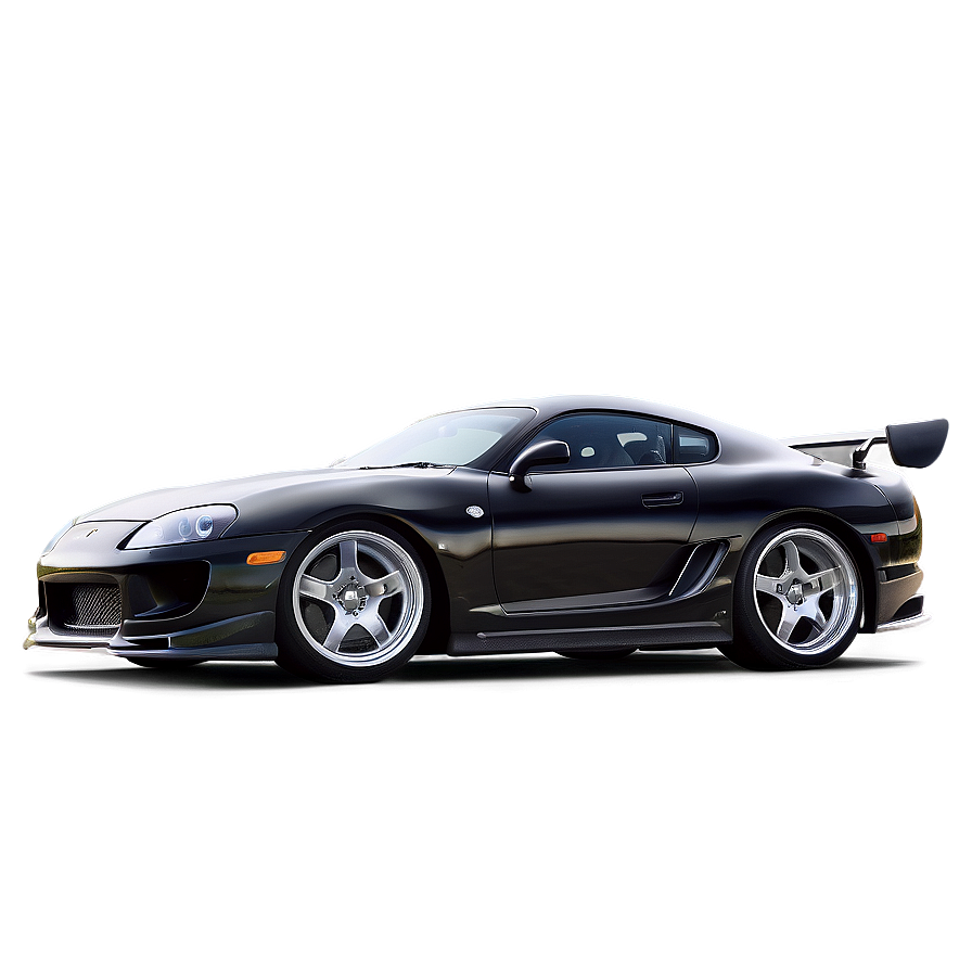 Black Supra Car Png 40