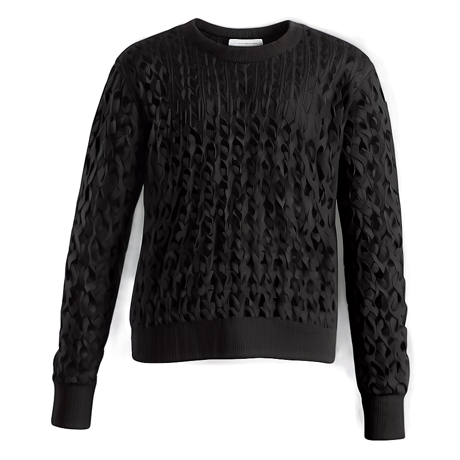 Black Sweater Png 86