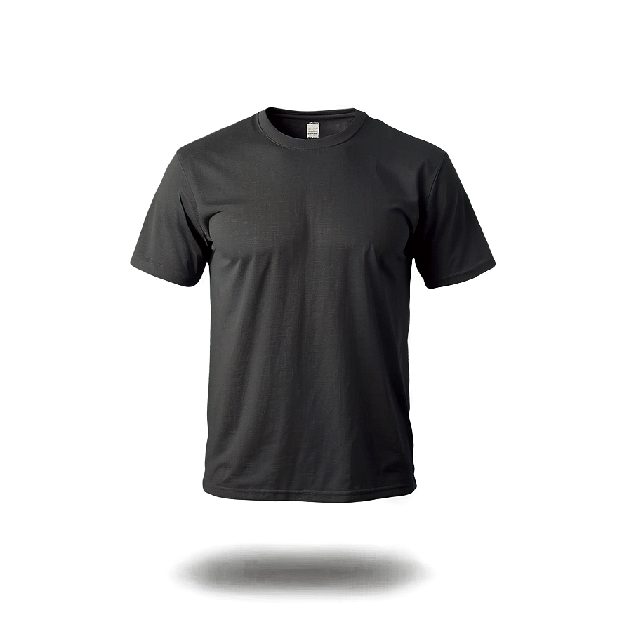 Black T Shirt For Men Png 05252024