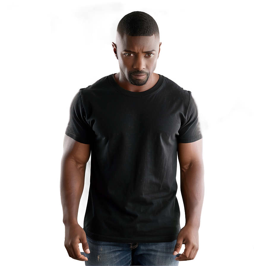 Black T Shirt For Men Png Gss