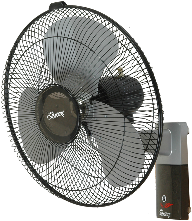 Black Table Fan Breeze Brand