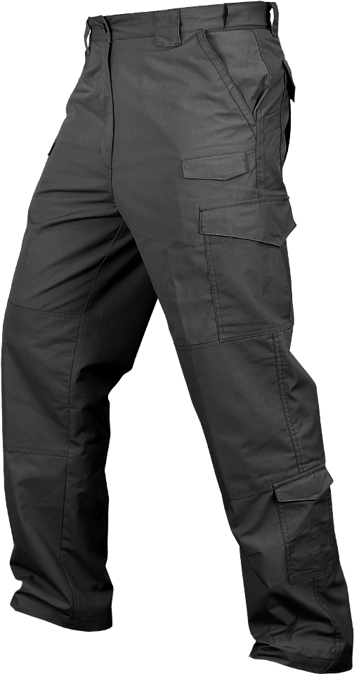 Black Tactical Cargo Pants