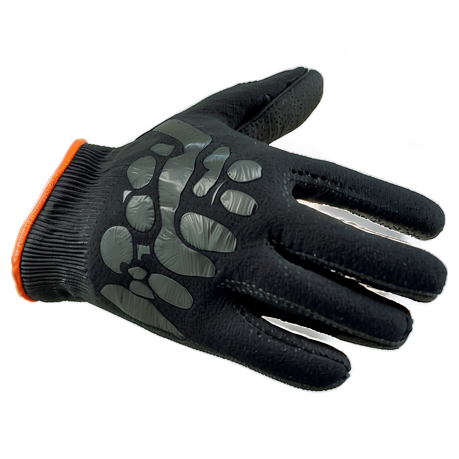 Black Thermal Gloves Png 46