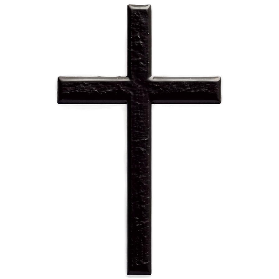 Black Thin Cross Icon Png 82