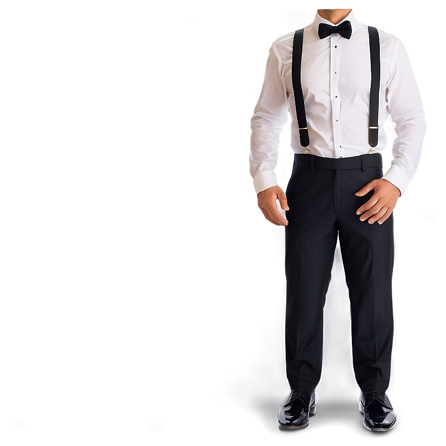 Black Tie Ready Outfit Png 74