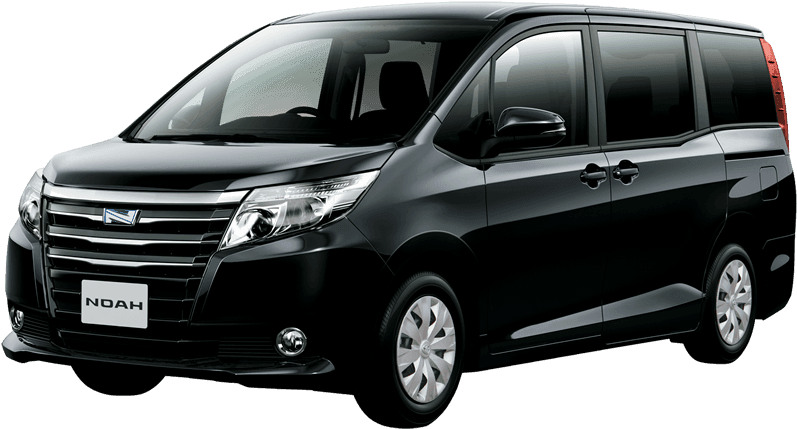 Black Toyota Noah Minivan