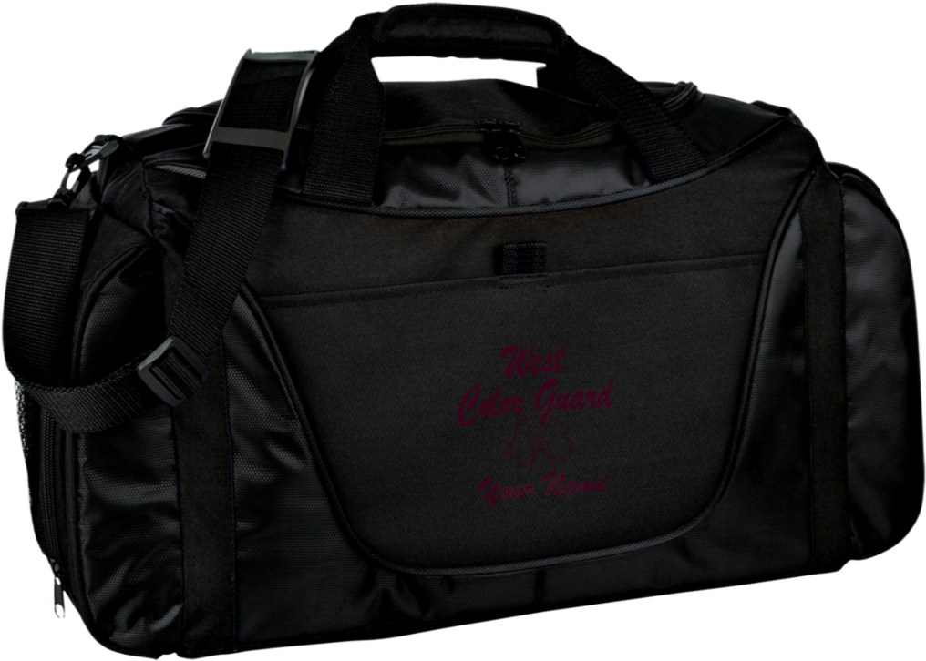 Black Travel Duffel Bag