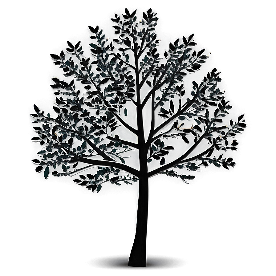 Black Tree Vector Png Tlf48