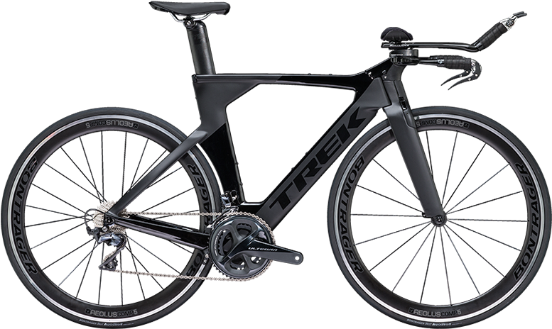 Black Triathlon Bike Trek Model