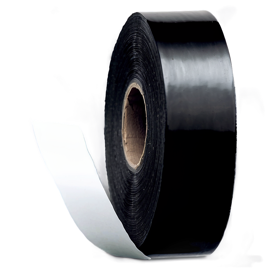 Black Vinyl Tape Png 06272024