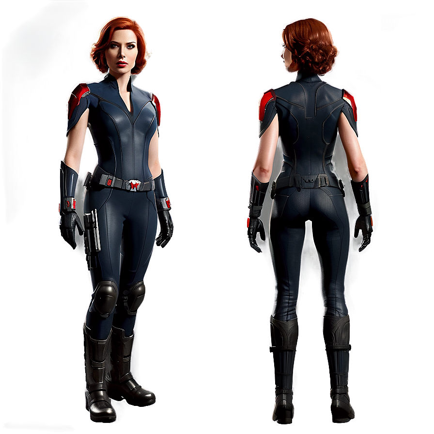 Black Widow Alternate Costume Png 6