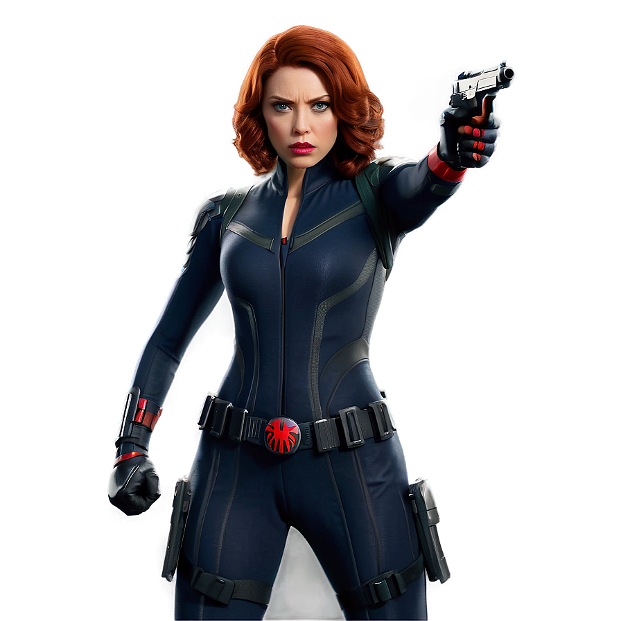 Black Widow Classic Costume Png 05212024