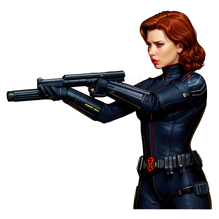 Black Widow Fan Art Png 05212024