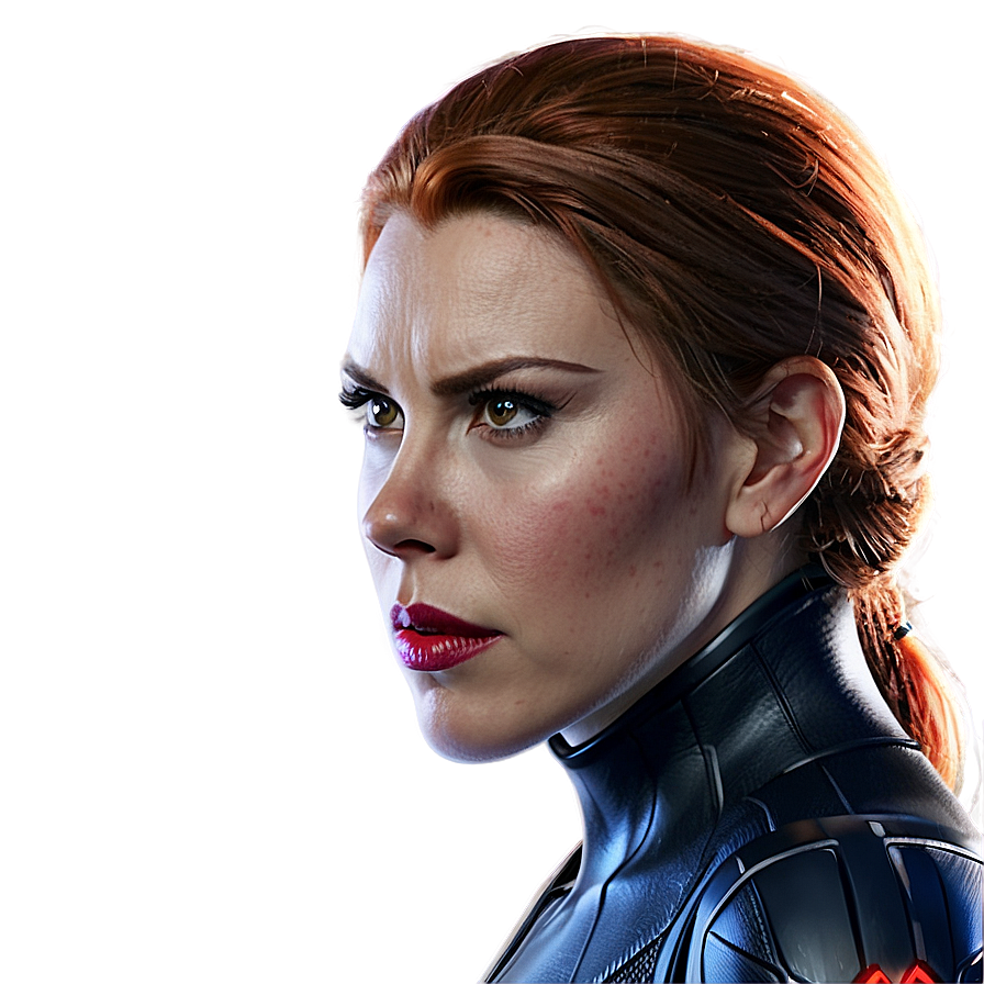 Black Widow Portrait Png Rbm57