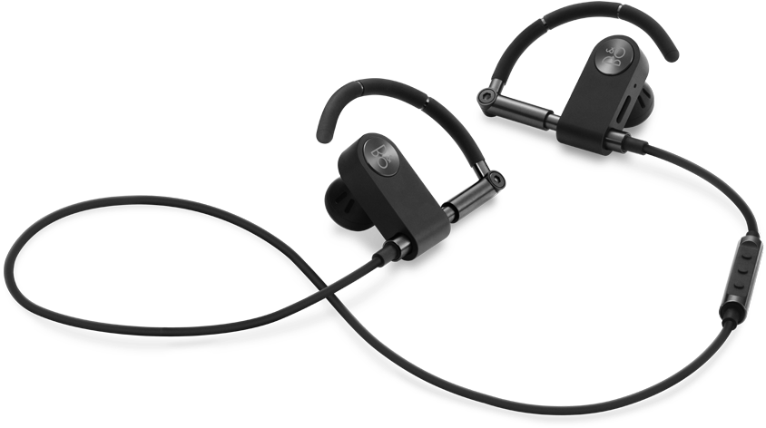 Black Wireless Earphones Product Image