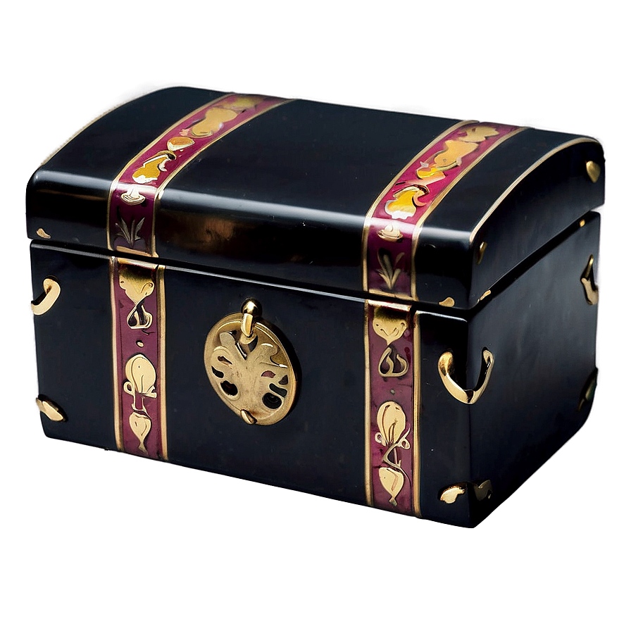 Black Wooden Box Png Bfn