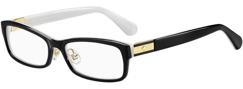 Blackand White Designer Eyeglasses