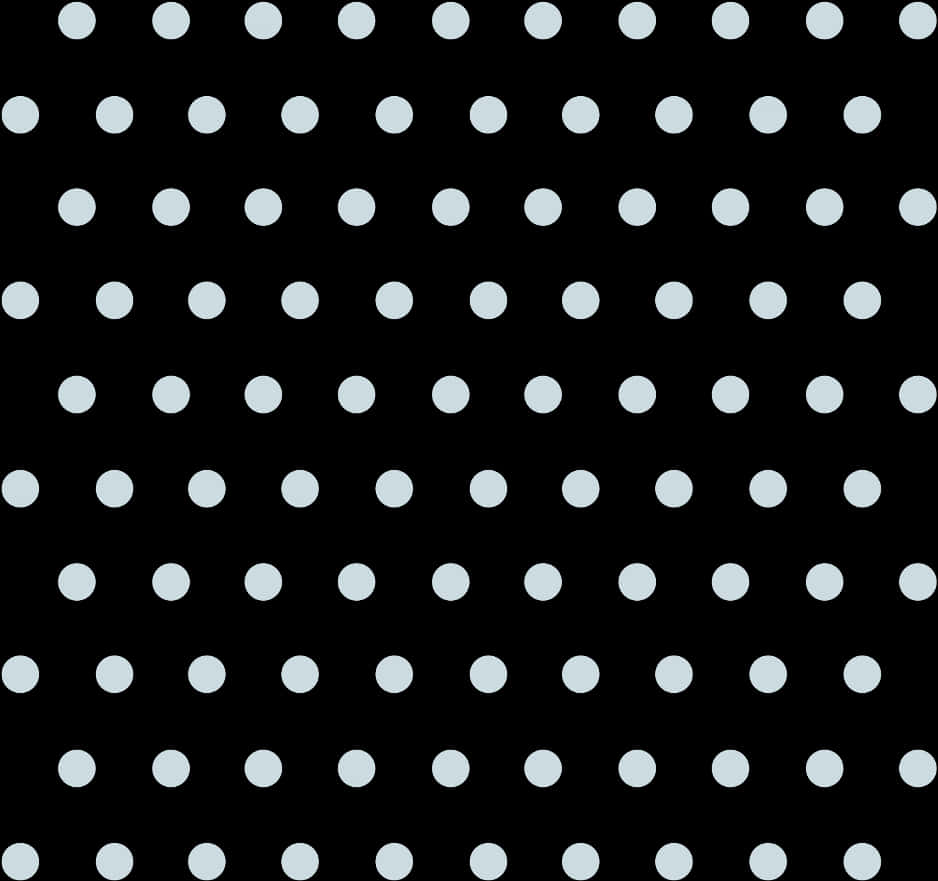Blackand White Polka Dot Pattern