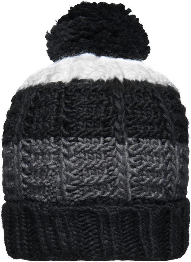 Blackand White Pom Pom Beanie.png