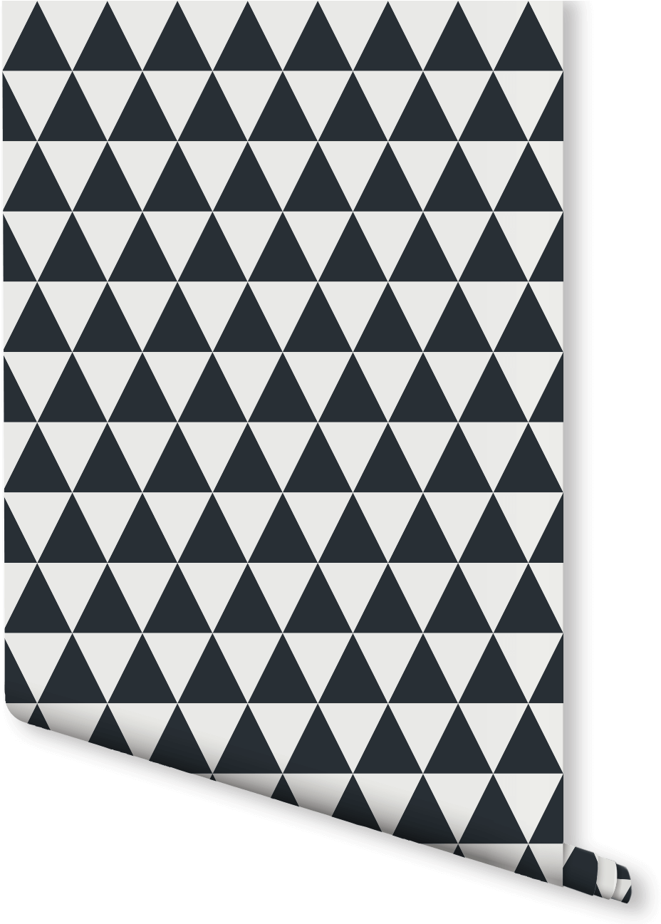 Blackand White Triangle Pattern