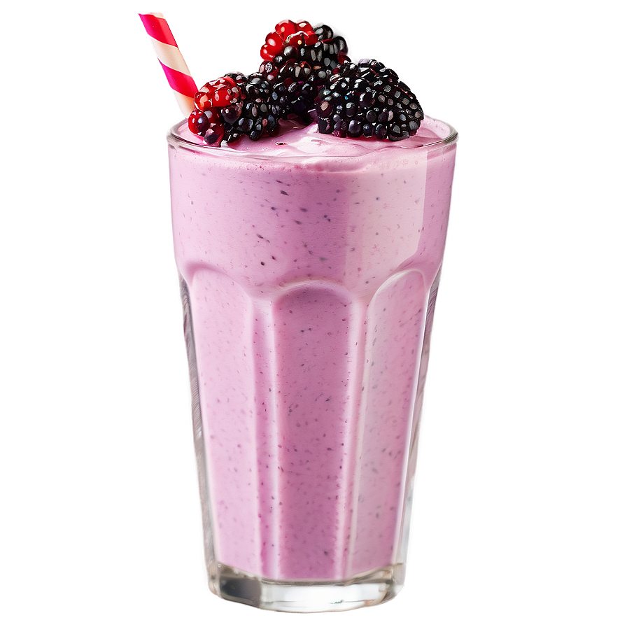 Blackberry Milkshake Png Vxh