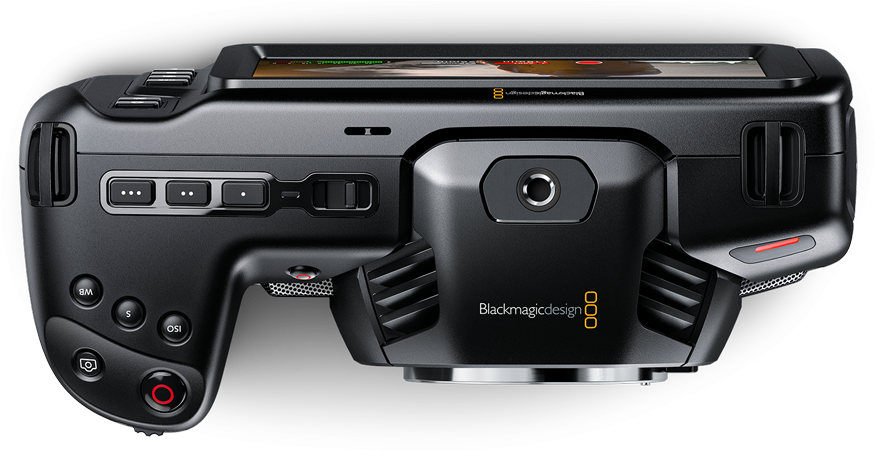 Blackmagic Cinema Camera Top View