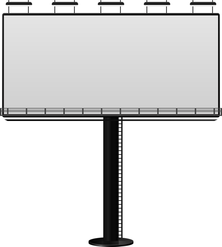 Blank Billboard Structure