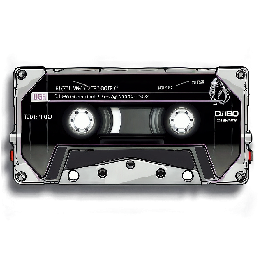 Blank Cassette Tape Template Png 47