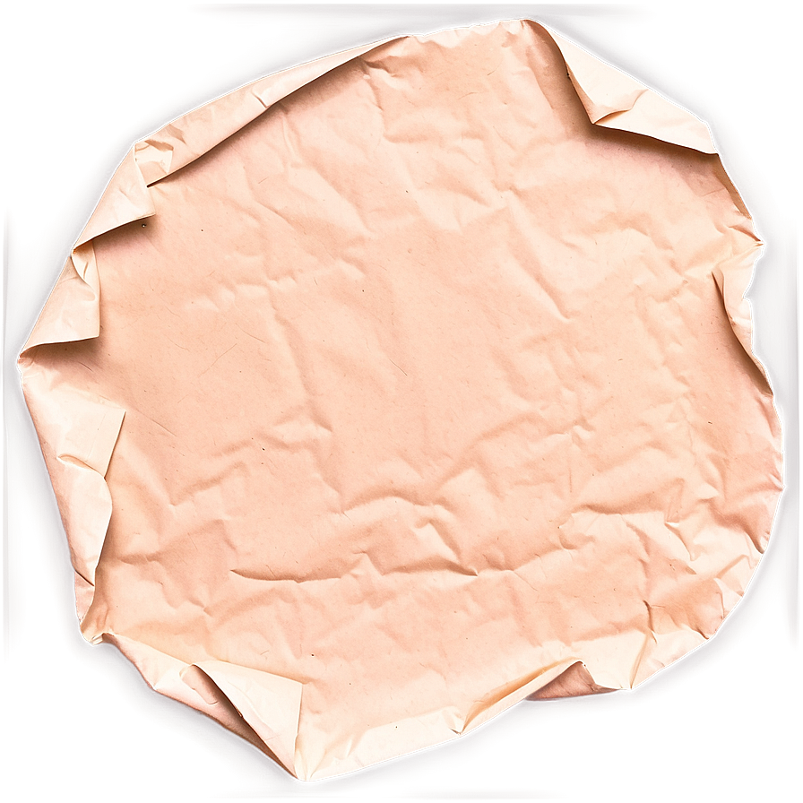 Blank Crumpled Paper Png Qsu