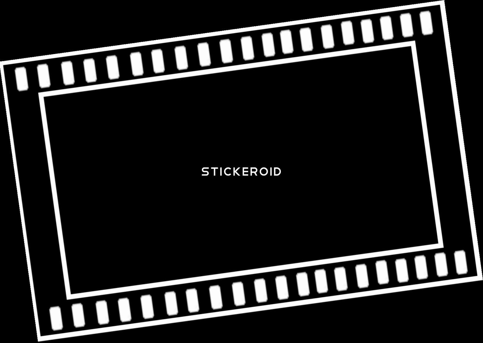 Blank Film Strip Frame