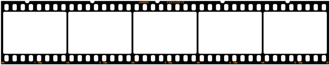 Blank Filmstrip Template