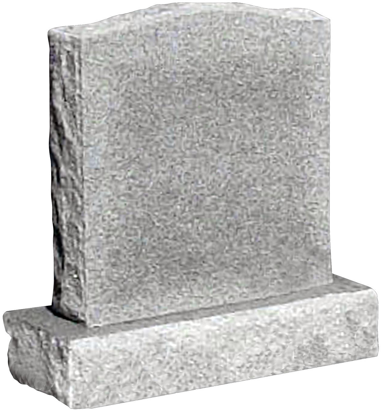 Blank Granite Tombstone