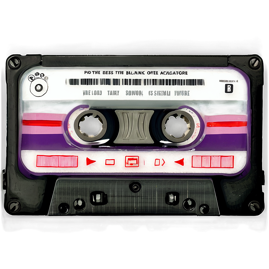 Blank Mixtape Cassette Png 86