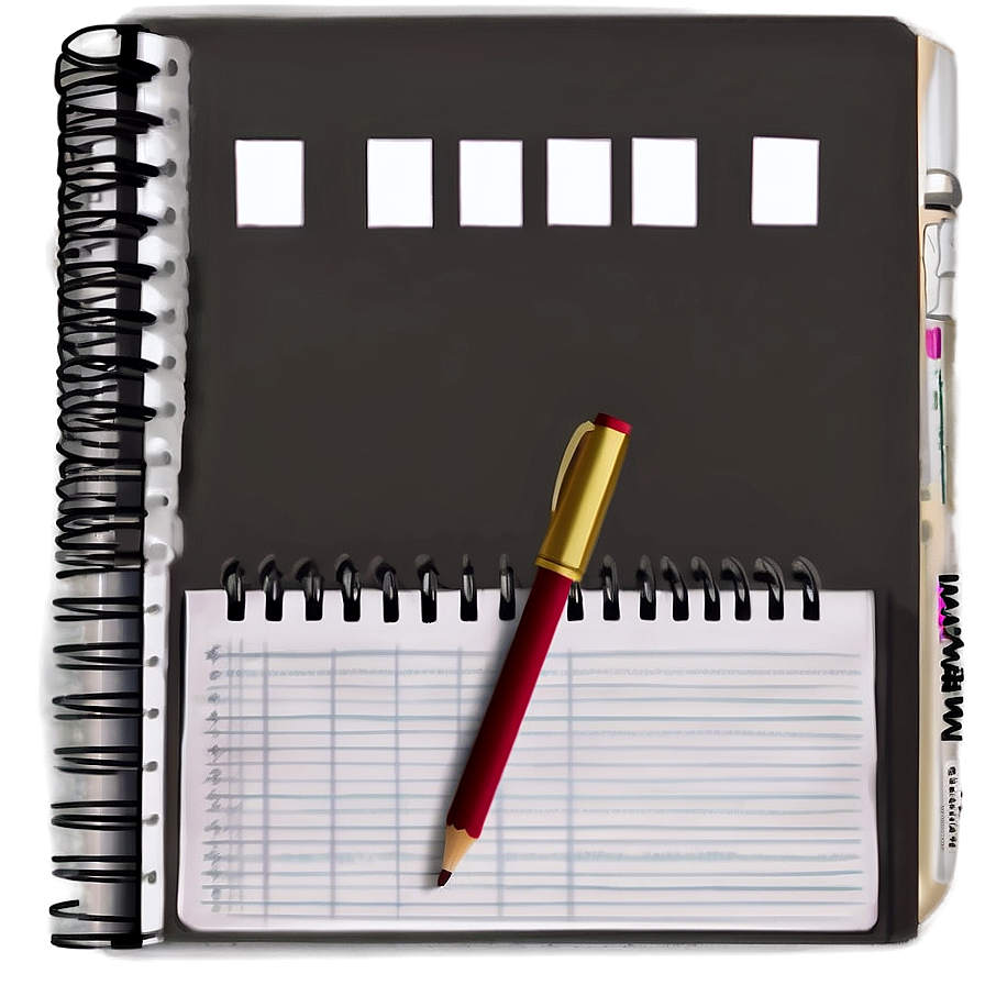 Blank Notebook Png 97