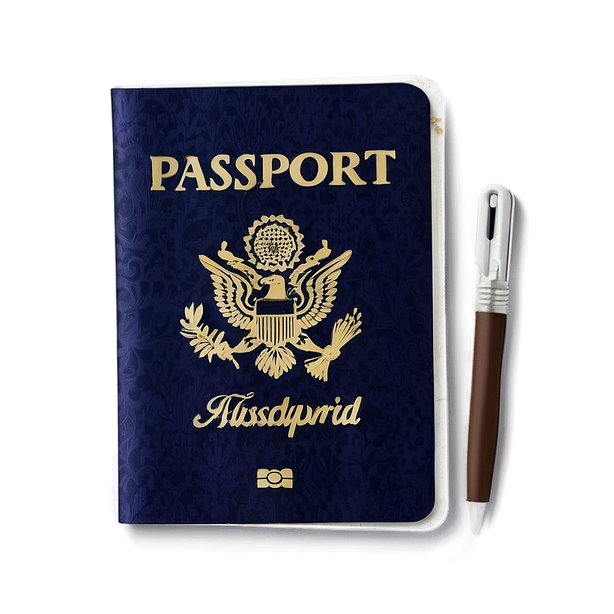 Blank Passport Template Png 05242024