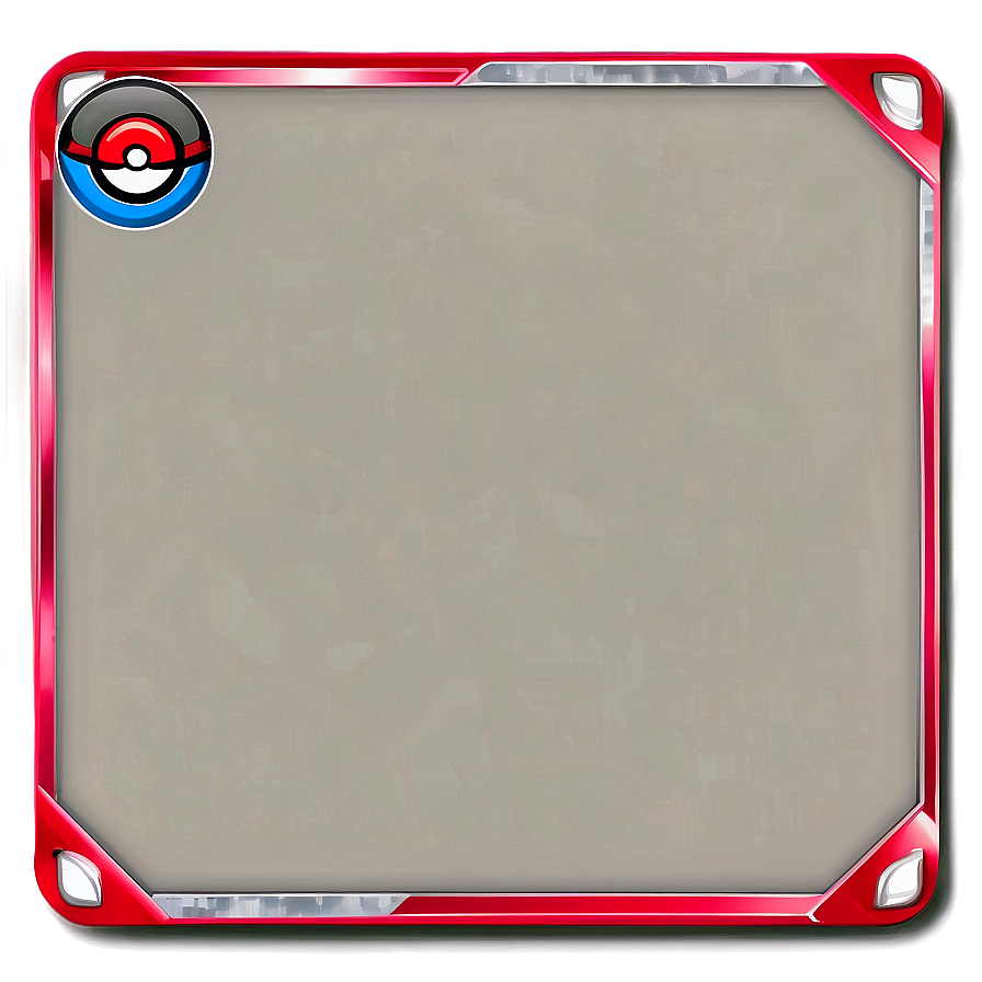 Blank Pokemon Card Template Png Svv