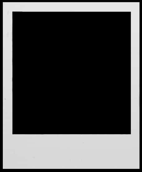 Blank Polaroid Frame