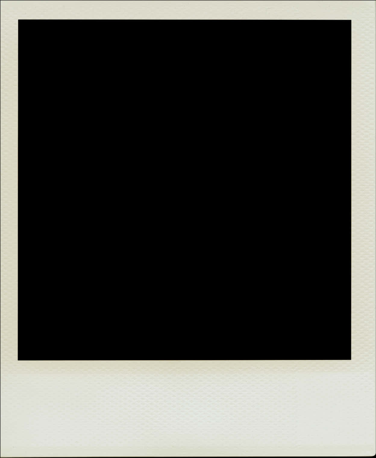 Blank Polaroid Frame