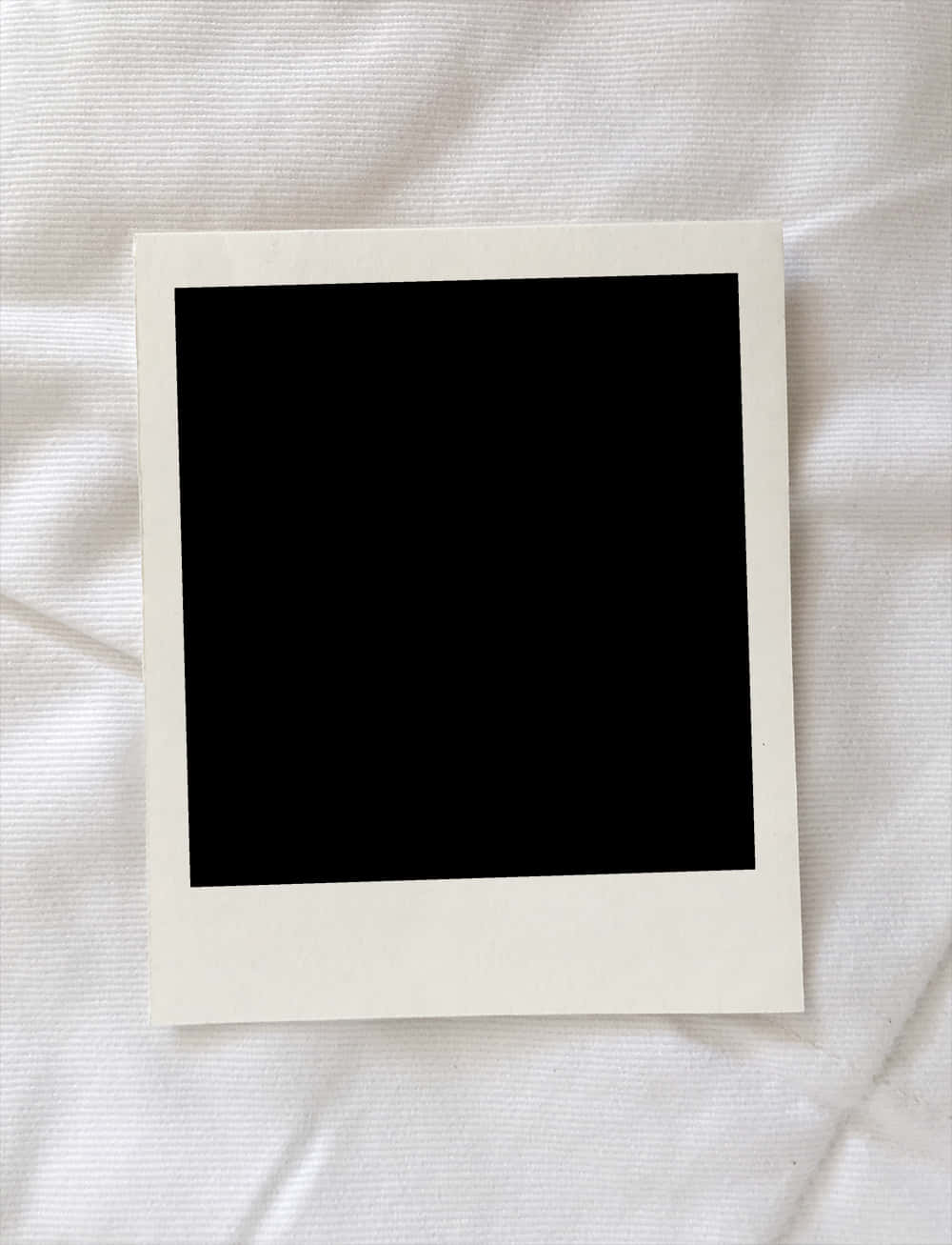 Blank Polaroidon Textured Background