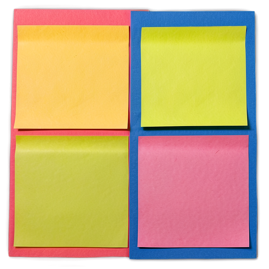 Blank Post It Note Png Eey